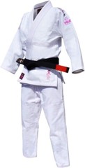 Jui-Jitsu WC1 Fuji IBJJF Uniform, White & Pink