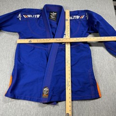 Elite Sports Brazilian Jiu Jitsu Gi Uniform A2 Blue Martial Arts BJJ Grappling