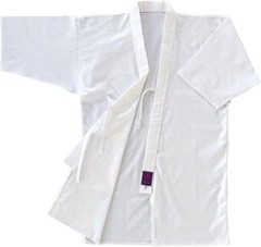 Kusakura Japan Kendo gi Kendogi Under wear Jacket 100% Cotton White KUW