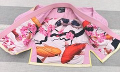 Fluory Pink Koi Fish BJJ Gi Jacket Only – Women’s F1/F2 (Fits Small/Medium)