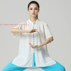 Women’s Cotton Blend Morning Exercise Tai Chi Suit Kung Fu martial arts Uniform