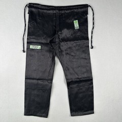 NWT Flow Jiu Jitsu Kimono A2 Black 100% Hemp W/ Pants