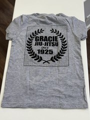 Rickson Gracie Jiu-Jitsu Kids T Shirt New Size Small