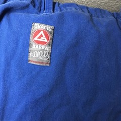 Gracie Barra Pants Adult A6 Blue Equipe GB Edition Jiu Jitsu Ripstop BJJ