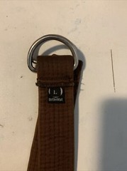 Vintage On The Mat Jiu Jitsu Street Belt BJJ Size L Large Brown Belt Grappling