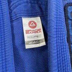 Gracie Barra Atleta Kimono F6 Blue Jacket Jiu jitsu MMA Judo Gi Set Cotton
