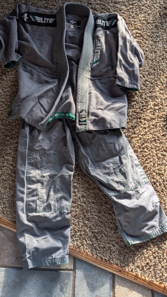 Elite Sports BJJ GI Gray