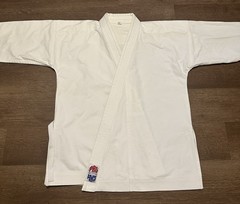 ProForce Diamond 14oz White Karate Gi Kata Size 3.5