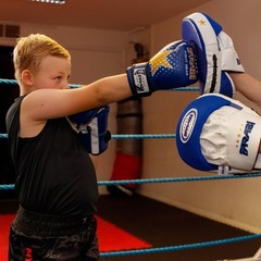 Farai Kids Boxing Gloves 6-oz Kickboxing Muay Thai Training MMA Sparring Glov…