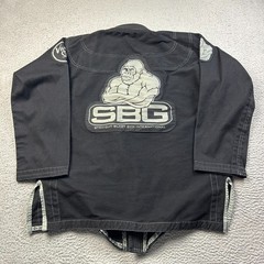 Straight Blast Gym (SBG) Brazilian Jiu-Jitsu GI Black A2 Gorilla MMA