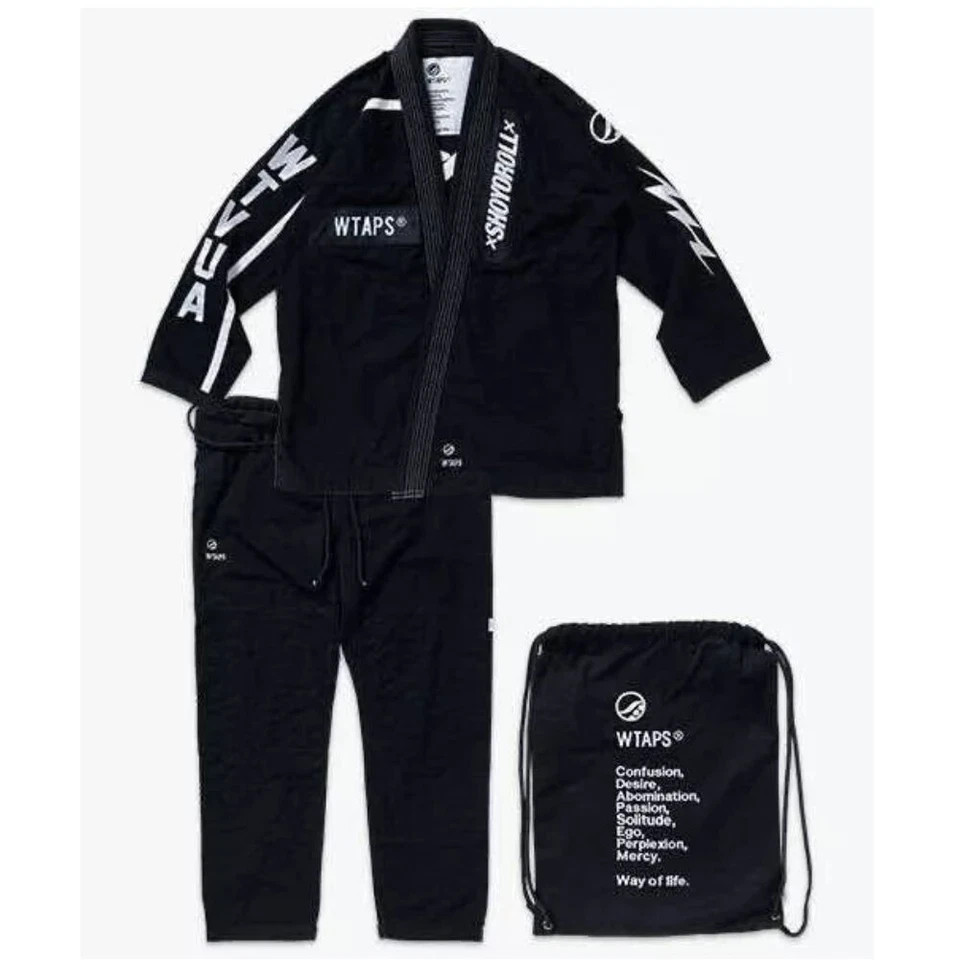 Shoyoroll BJJ Gi Batch 113 WTAPS Athlete Edition Jiu-Jitsu Uniform With Bag