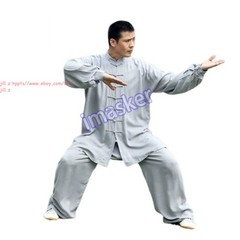 Tai Chi Uniform Kung Fu Martial Arts Suit Wing Chun Wushu Outfit Cotton Clothes