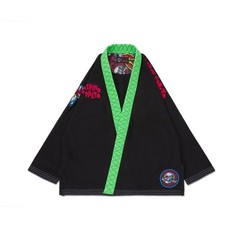 Albino & Preto Till Death Black BJJ Gi with Bags – Premium Brazilian Jiu-Jitsu
