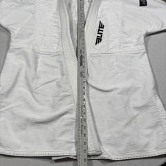 Elite Sports BJJ Gi Jacket Womens F4 White Technical Fightwear Martial Arts Top