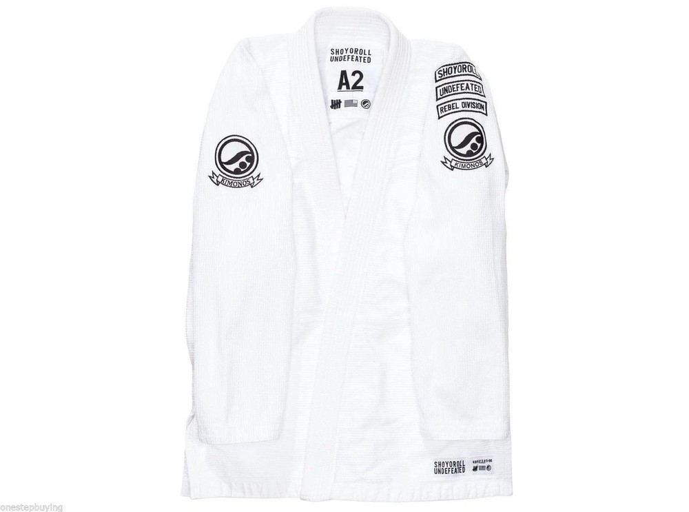 Shoyoroll Batch 31 UND BJJ Gi White 450 GSM Jiu Jitsu Kimono Uniform With Bag