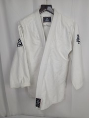 Gracie Brand Jiu Jitsu Official Gi Set White Sz 4/170 A2 BJJ Jacket Pants Belt