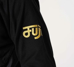 Fuji Sports Flow Tech Breathable Mens BJJ Jiu Jitsu Gi JiuJitsu Black/Gold