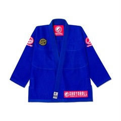 Blue Shoyoroll Jiu Jitsu Gi Professional Competitor Retro Batch 71 with Bag