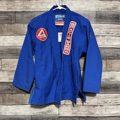 Gracie Barra Equipe Gi Youth Y5 Blue MMA Jiu Jitsu Lite (Top Only) READ