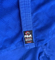 FUJI Original Gi & Gear Brazilian Jiu-Jitsu Martial Arts Kimono Size 6 Blue