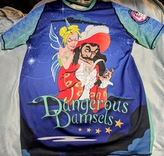 RARE Gameness “Dangerous Damsels” BrazilianJiu‑Jitsu Rashg. Parody Tink And Hook