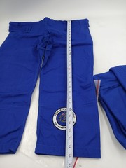 Symmetry Jiu-Jitsu Academy Gi Uniform Boys M3 Blue BJJ Training 380 GSM New