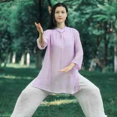 Kung Fu Shirts Wing Chun Training Vintage Sport Tops Martial Arts Taichi Uniform