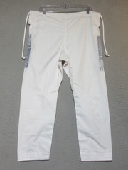 Hayabusa Keikogi Pants A0 Mens MMA BJJ Straight Leg Drawstring Measures 36×27.5