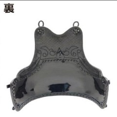 Japanese Kendo Do Chest Guard Armor Torso Red Base Kabuto Ornament Kids