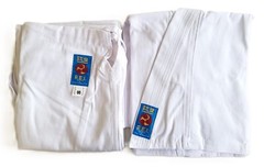 KARATE JUDO AIKIDO TAEKWONDO KUNG-FU UNIFORM KIDS SIZE 00 RE-10-WD WHITE NEW