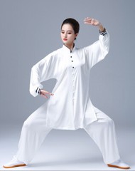 Summer Tai Chi Clothes Wrinkle Free Wushu Clothing Kung Fu Dress Martial Art