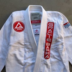 Gracie Barra Jiu Jitsu Gi Mens A1 White Kimono Pesado Set BJJ Top Pants BJJ