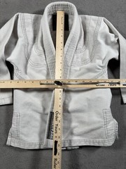 Breakpoint Jiu Jitsu Gi Coat Kids Size K0 Youth White BJJ Judo MMA Martial Arts