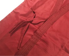 IAIDO broad SLEEVE RED GI large sleeves T/C jacket japanese kimono top COSPLAY