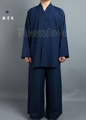 Unisex Buddhist Zen Clothing Shaolin Monk Kung Fu Martial Arts Wushu Uniforms