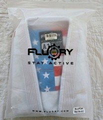 FLUORY BJJ Gi for Women Brazilian Jiu Jitsu Suit Female Kimonos 100% Cotton A1