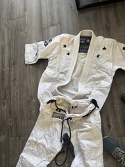 jiu jitsu gi a2 public enemy white with black