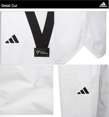 Adidas New Version ADI-CHAMPION 2 Taekwondo Uniform CHAMP-2 WT Dobok TKD + Gift