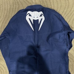 Venom Contender 2.0 Brazilian Jiu Jitsu Martial Arts Navy Uniform Size A2 NEW