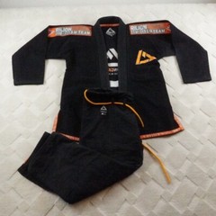 Rilion Gracie Jiu Jitsu W0 Kimono & W0 Pants Black MMA Training Womens Adult