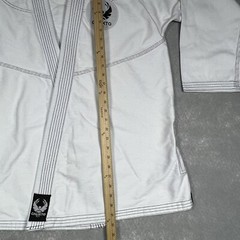 CALIXTO BJJ Brazilian Jiu-Jitsu Gi TOP ONLY Size A3 White/ Black