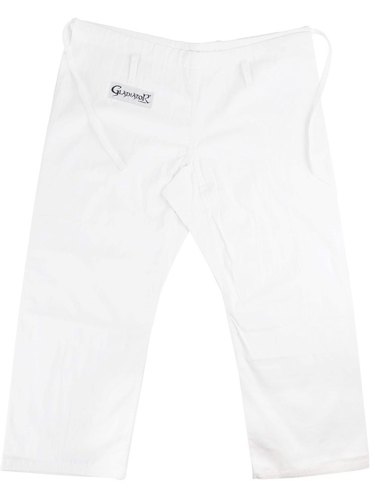 New Proforce Gladiator Jiu Jitsu Judo Grappling Uniform Gi Pants White Size #4