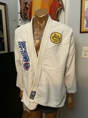 Hyperfly Gracie Jiu Jitsu Humaita Team Brazil Gi MMA Spear Kimono Jacket Sz. A3