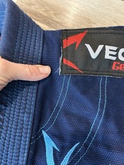 Vector Sports Gear Up Size K2 Brazilian Jiu Jitsu Blue Gi Top Kids *Top Only