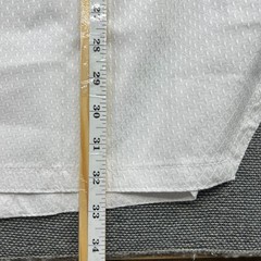 Nike Korea Taekwondo Dobok Size 9 / 190cm White Kimono Embroidered Belted Swoosh