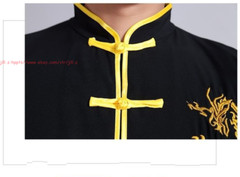 Chinese KungFu Suit Unisex Cotton Tai Chi Uniforms wushu Wing Chun Clothes Set