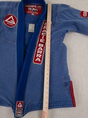 Gracie Barra Storm Gi Jacket Adult A1 Blue (READ) Blue Jiu Jitsu Pro Lite Aero
