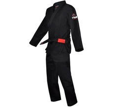 Fuji Kids Youth Childrens All Around Brazilian Jiu Jitsu Gi Jiu-Jitsu BJJ Black