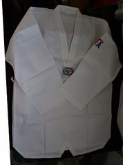 Tiger Claw TC 2000 Series Student Tae Kwon Do Uniform Adult 5 White NEW NIP 3pc