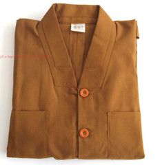 Fall Winter Cotton Meditation Buddhist Monk Clothes Sets Kung Fu Shaolin Uniform